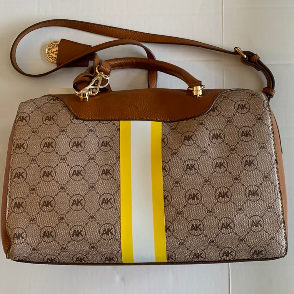 ANNE KLEIN. NWT. New Anne Klein logo design w/a varsity stripe down its …